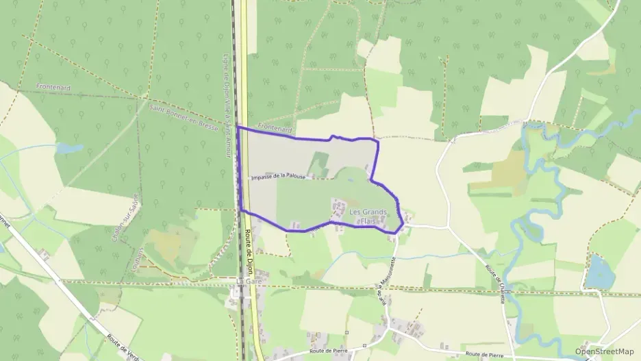 Maison 67 m² trois pièces à vendre à Saint-Bonnet-en-Bresse