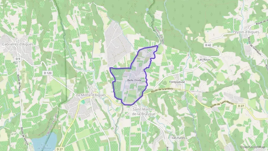 Maison 84 m² trois pièces à vendre à Saint-Martin-de-la-Brasque