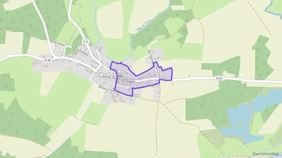 Maison 72 m² trois pièces à vendre à Villers-en-Argonne