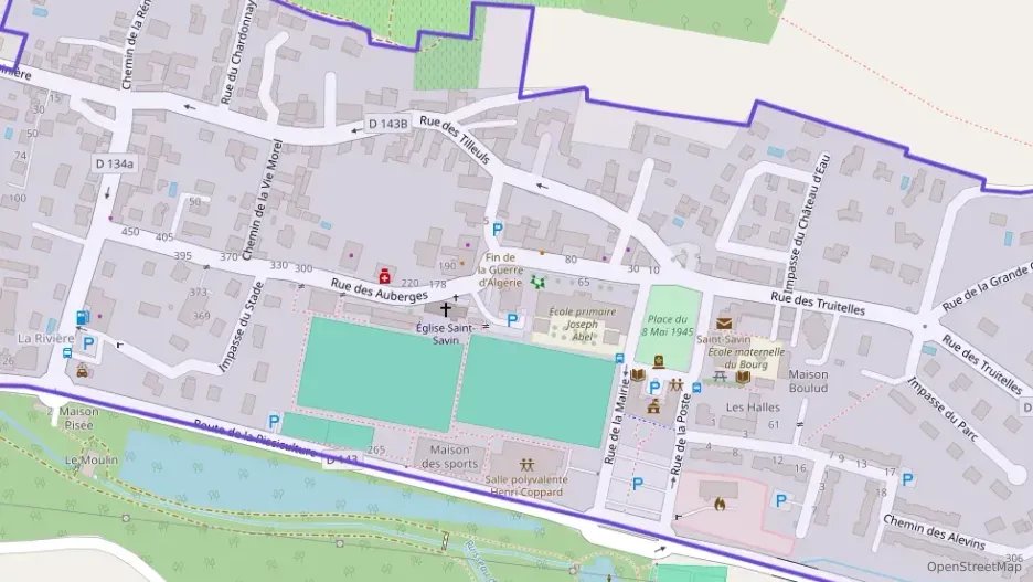 Maison 124 m² cinq pièces à vendre à Saint-Savin Maison 124 m² cinq pièces à vendre à Saint-Savin