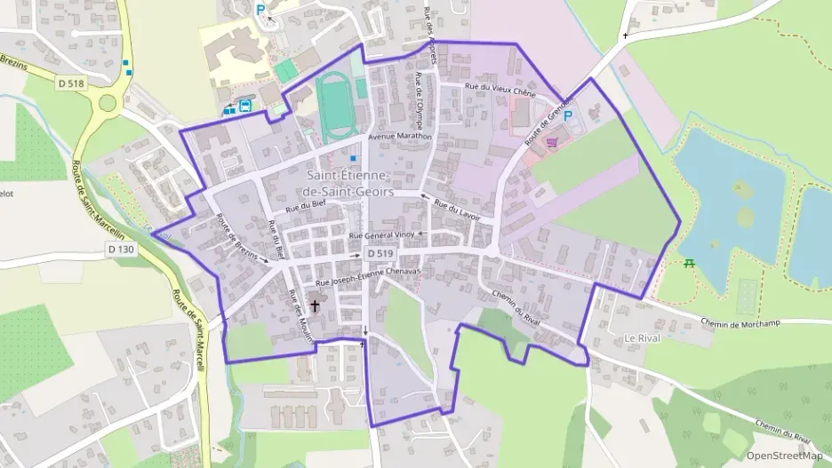 Maison 78 m² trois pièces à vendre à Saint-Étienne-de-Saint-Geoirs