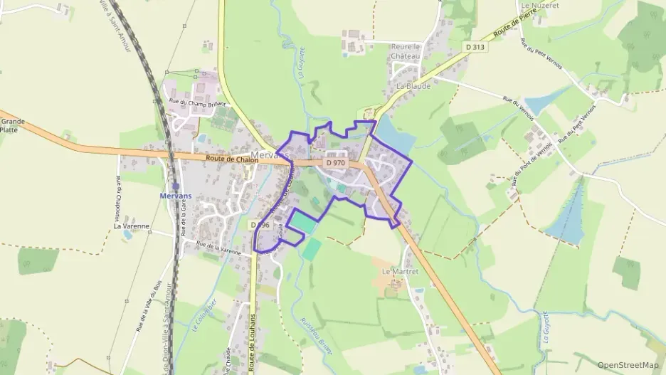 Maison 80 m² quatre pièces à vendre à Mervans