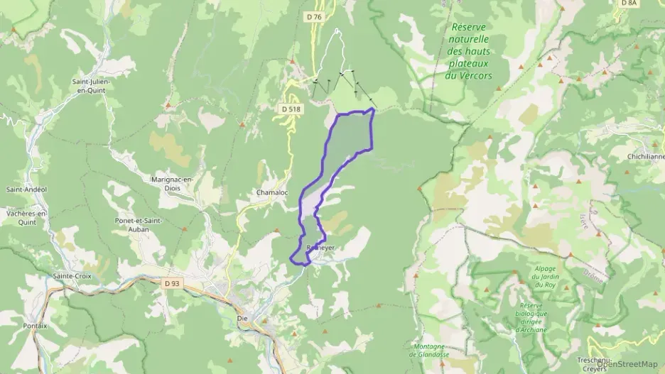 Maison 54 m² deux pieces à vendre à Romeyer Maison 54 m² deux pieces à vendre à Romeyer