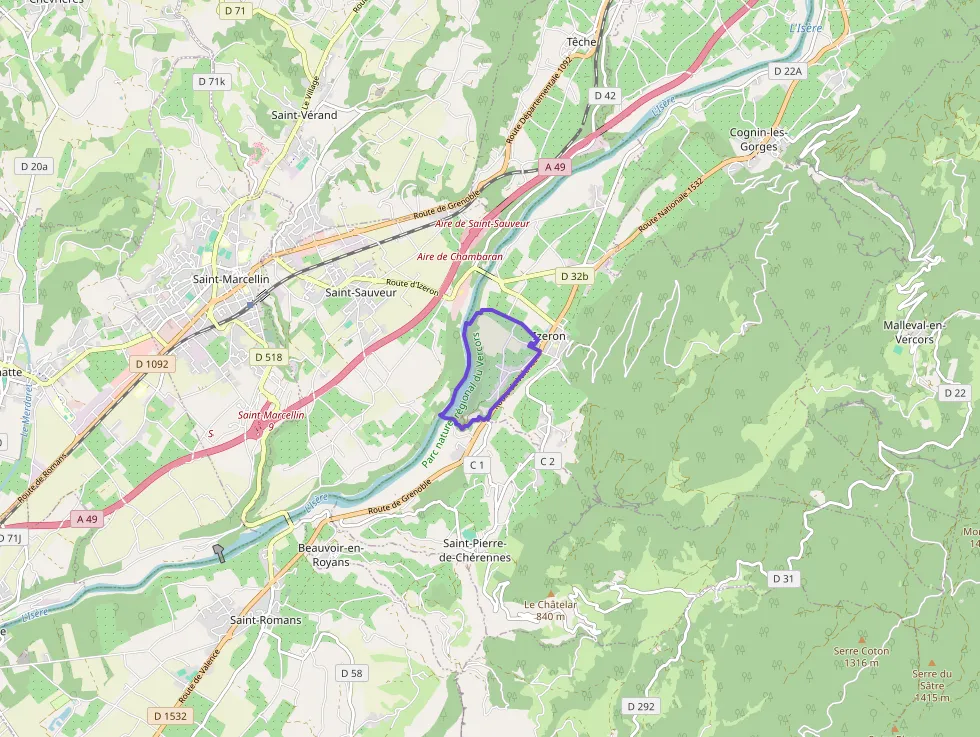 Maison 112 m² quatre pièces à vendre à Izeron