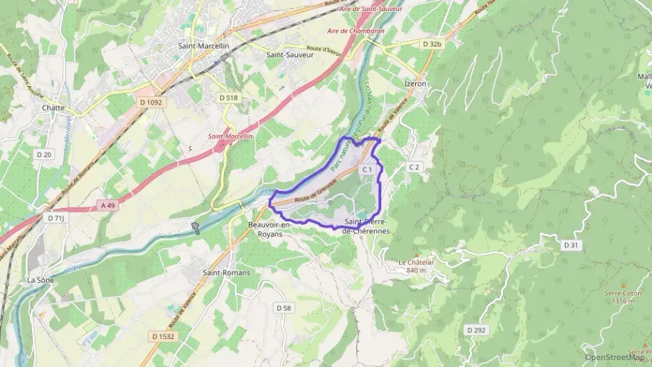 Maison 108 m² quatre pièces à vendre à Saint-Pierre-de-Chérennes