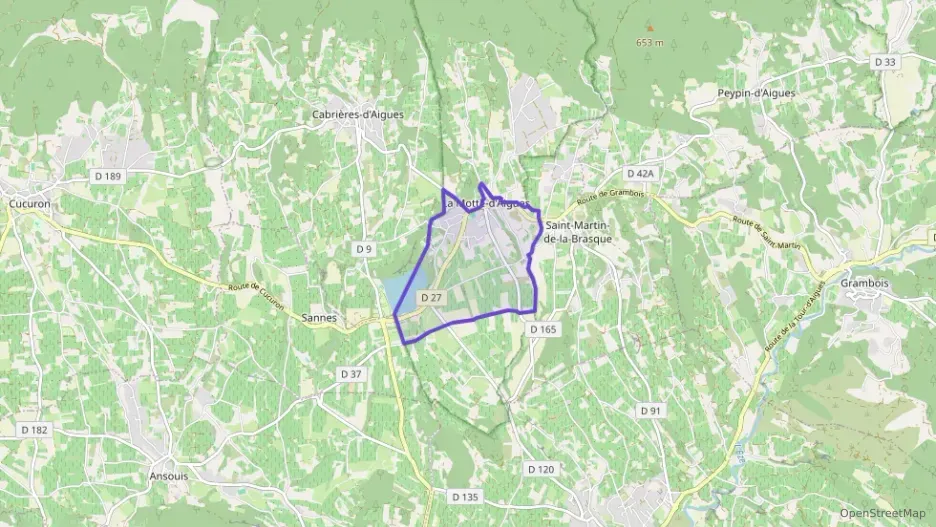 Maison 106 m² cinq pièces à vendre à La Motte-d`Aigues