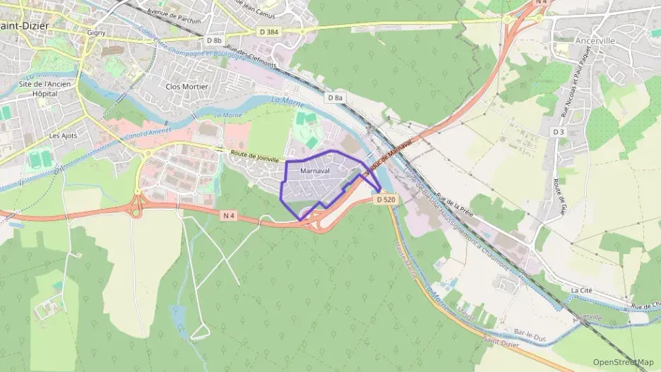 Maison 64 m² quatre pièces à vendre à Saint-Dizier