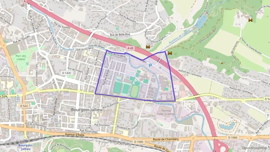 Maison 108 m² cinq pièces à vendre à Bourgoin-Jallieu