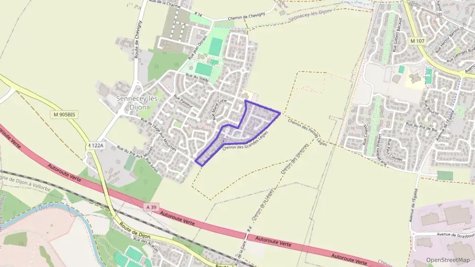 Maison 79 m² quatre pièces à vendre à Sennecey-lès-Dijon