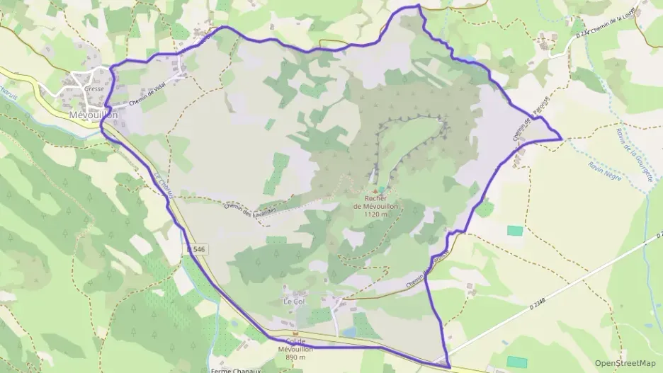 Maison 98 m² cinq pièces à vendre à Mévouillon