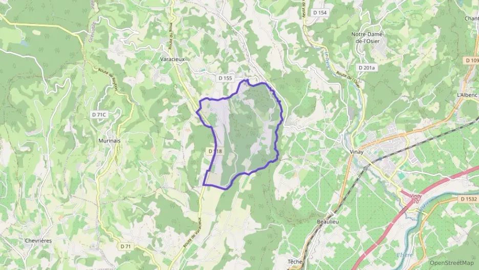 Maison 119 m² quatre pièces à vendre à Varacieux