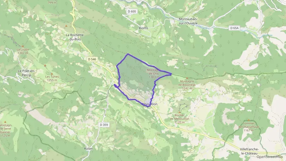 Maison 91 m² quatre pièces à vendre à Mévouillon Maison 91 m² quatre pièces à vendre à Mévouillon