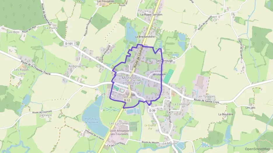 Maison 106 m² cinq pièces à vendre à Montpont-en-Bresse