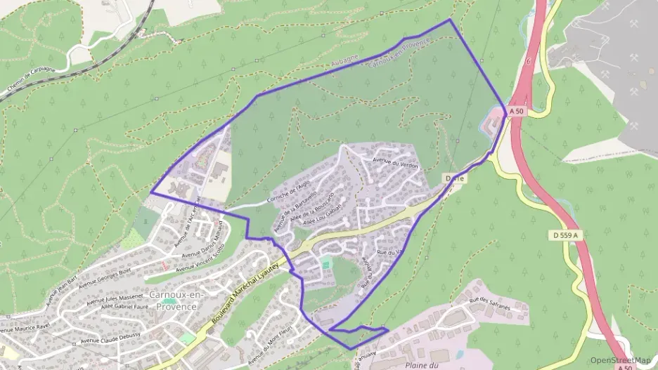 Maison 90 m² quatre pièces à vendre à Carnoux-en-Provence