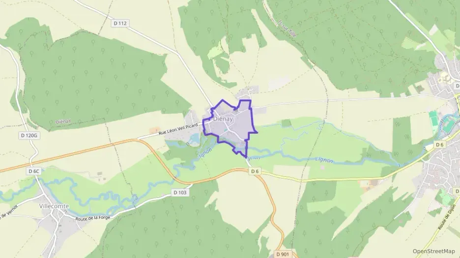 Maison 94 m² trois pièces à vendre à Diénay Maison 94 m² trois pièces à vendre à Diénay