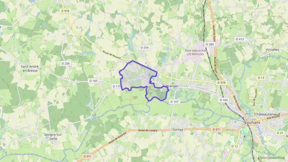 Maison 85 m² quatre pièces à vendre à Branges