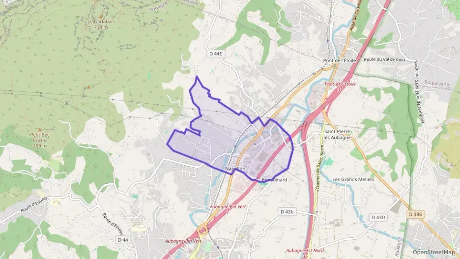 Maison 92 m² quatre pièces à vendre à Aubagne