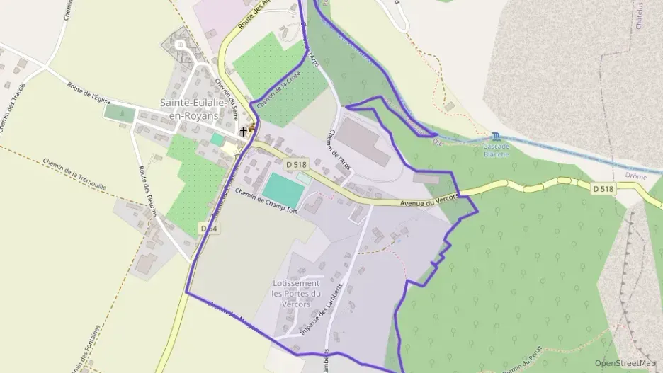 Maison 92 m² quatre pièces à vendre à Sainte-Eulalie-en-Royans
