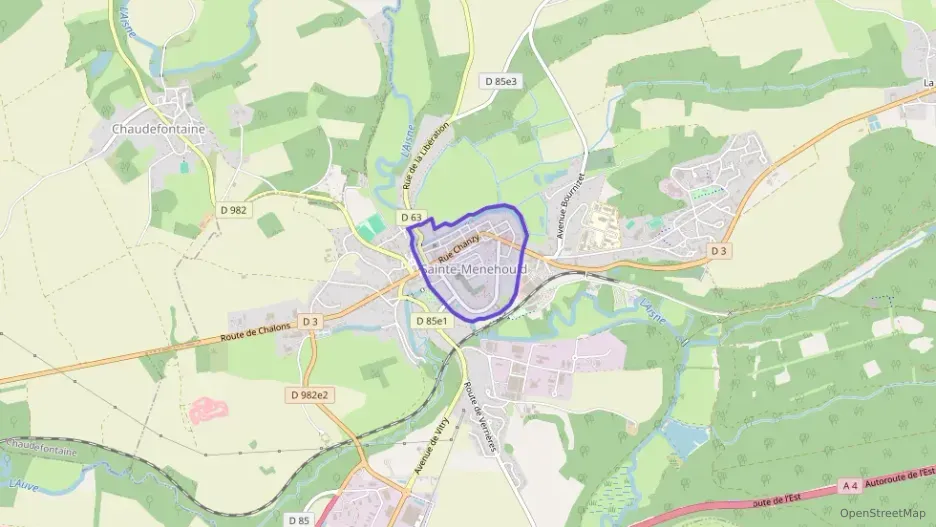 Maison 72 m² quatre pièces à vendre à Sainte-Menehould Maison 72 m² quatre pièces à vendre à Sainte-Menehould