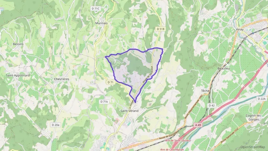 Maison 98 m² quatre pièces à vendre à SAINT-VERAND