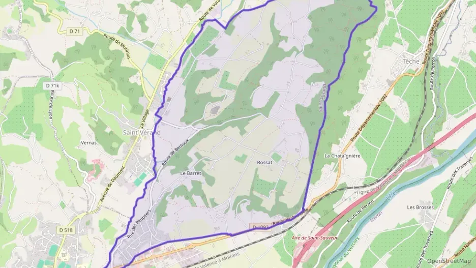 Maison 124 m² sept pièces à vendre à SAINT-VERAND