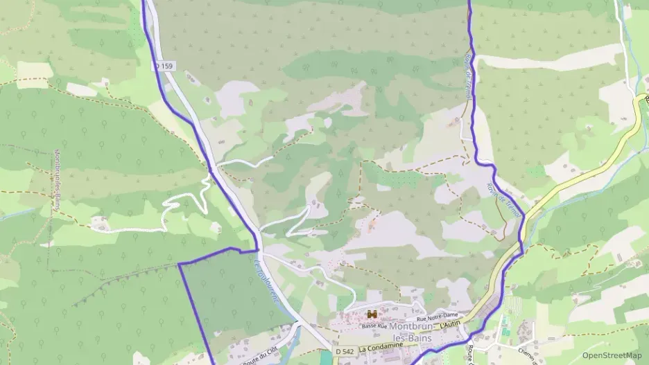 Maison 82 m² cinq pièces à vendre à Montbrun-les-Bains