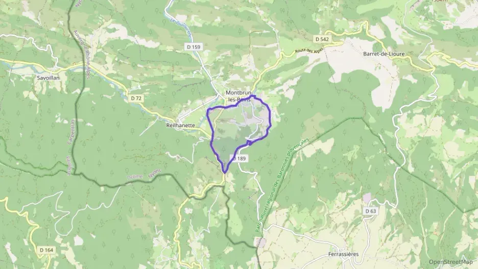 Maison 64 m² trois pièces à vendre à Montbrun-les-Bains Maison 64 m² trois pièces à vendre à Montbrun-les-Bains