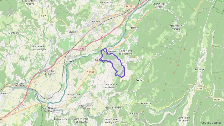 Maison 196 m² six pièces à vendre à Saint-Romans Maison 196 m² six pièces à vendre à Saint-Romans