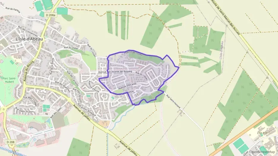 Maison 95 m² quatre pièces à vendre à L`Isle-d`Abeau