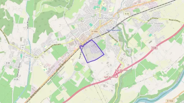 Maison 66 m² quatre pièces à vendre à Saint-Marcellin