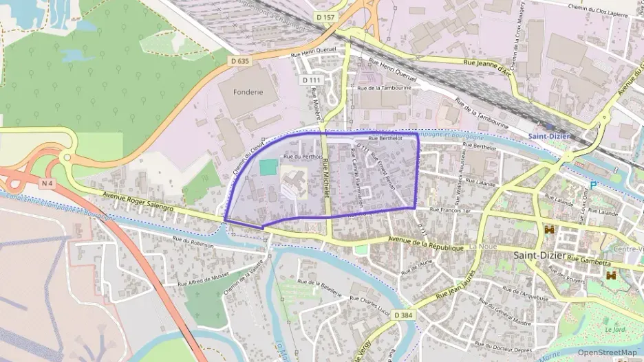 Maison 90 m² quatre pièces à vendre à Saint-Dizier