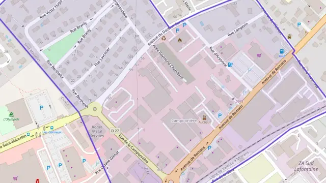 Maison 90 m² quatre pièces à vendre à Saint-Marcellin