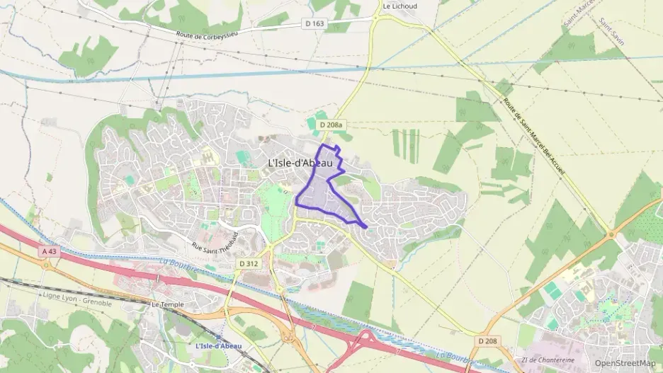 Maison 100 m² trois pièces à vendre à L`Isle-d`Abeau