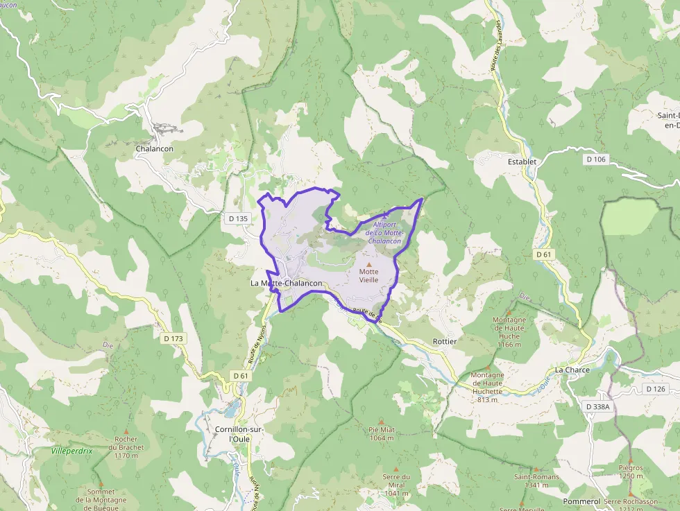 Maison 78 m² quatre pièces à vendre à La Motte-Chalancon