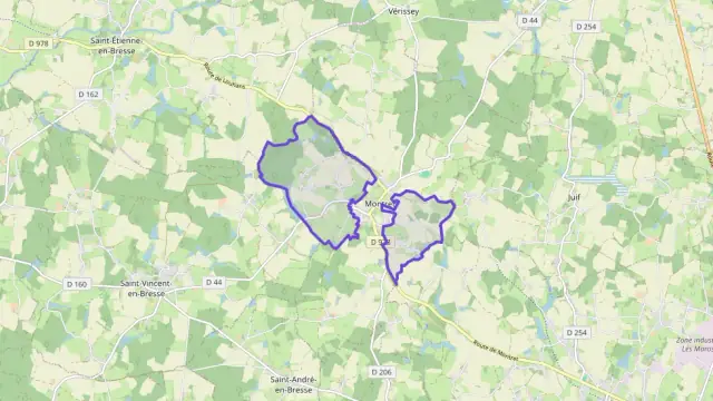 Maison 165 m² trois pièces à vendre à Montret