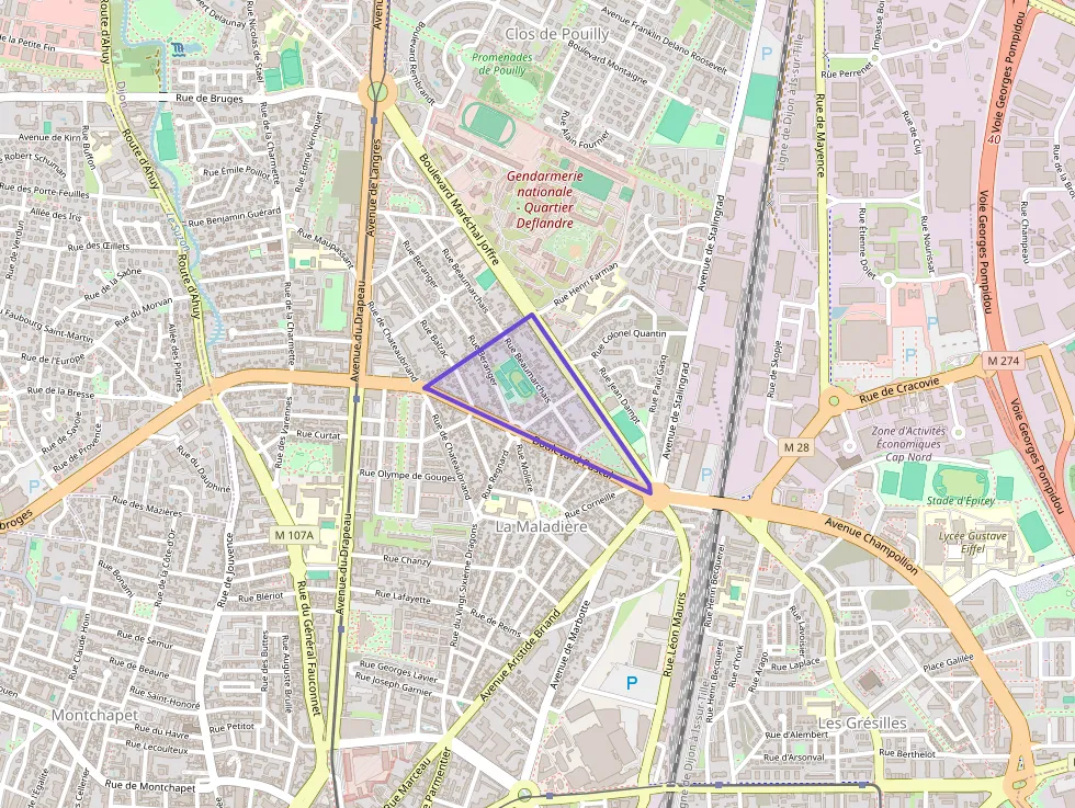 Maison 89 m² quatre pièces à vendre à Dijon