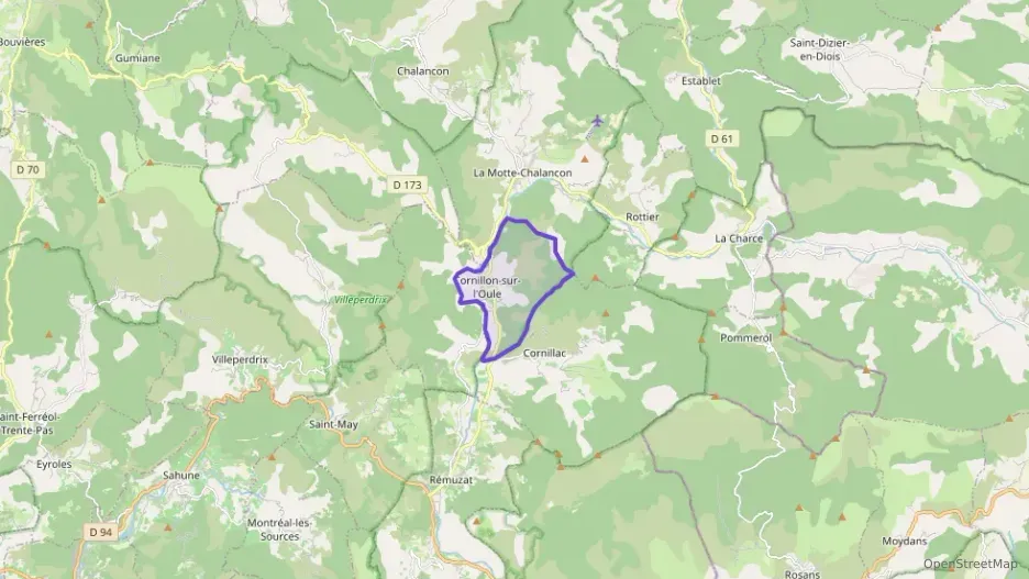 Maison 105 m² six pièces à vendre à Cornillon-sur-l`Oule Maison 105 m² six pièces à vendre à Cornillon-sur-l`Oule