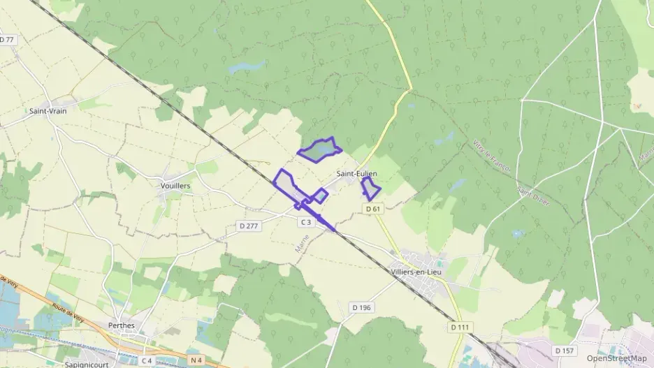 Maison 54 m² trois pièces à vendre à Saint-Eulien