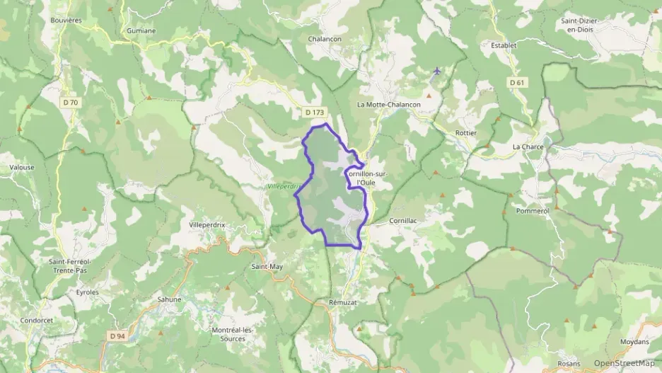 Maison 138 m² cinq pièces à vendre à Cornillon-sur-l`Oule