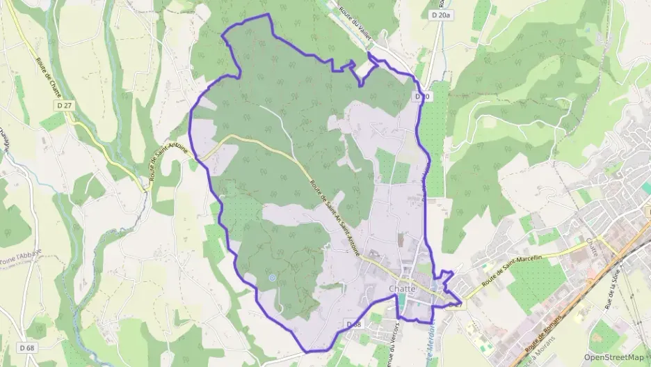 Maison 96 m² quatre pièces à vendre à Chatte