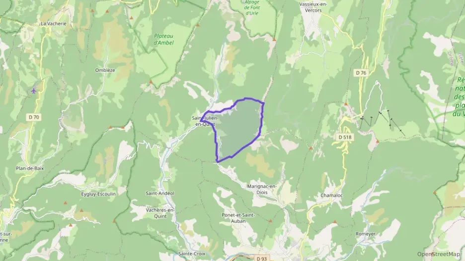 Maison 70 m² trois pièces à vendre à Saint-Julien-en-Quint