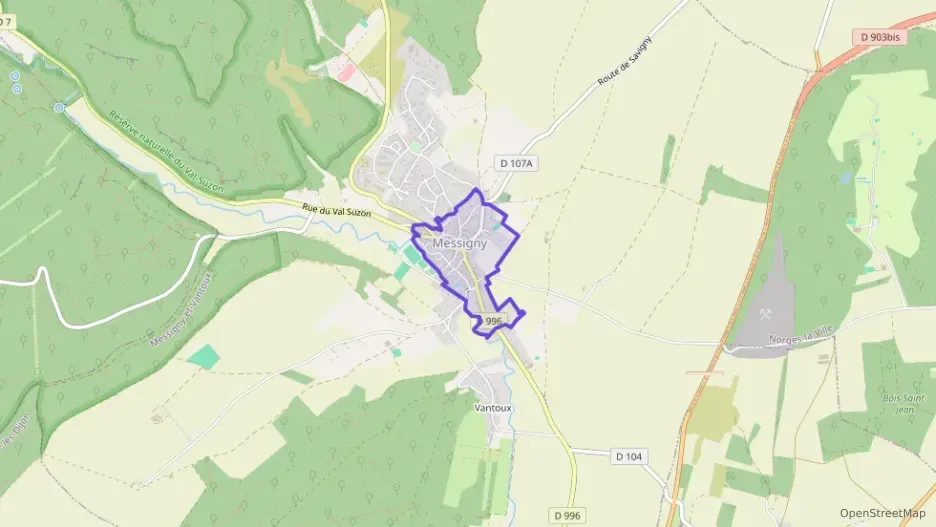 Maison 107 m² quatre pièces à vendre à Messigny-et-Vantoux