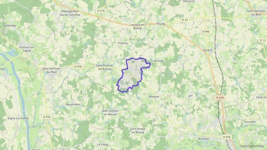 Maison 100 m² cinq pièces à vendre à Saint-Étienne-en-Bresse