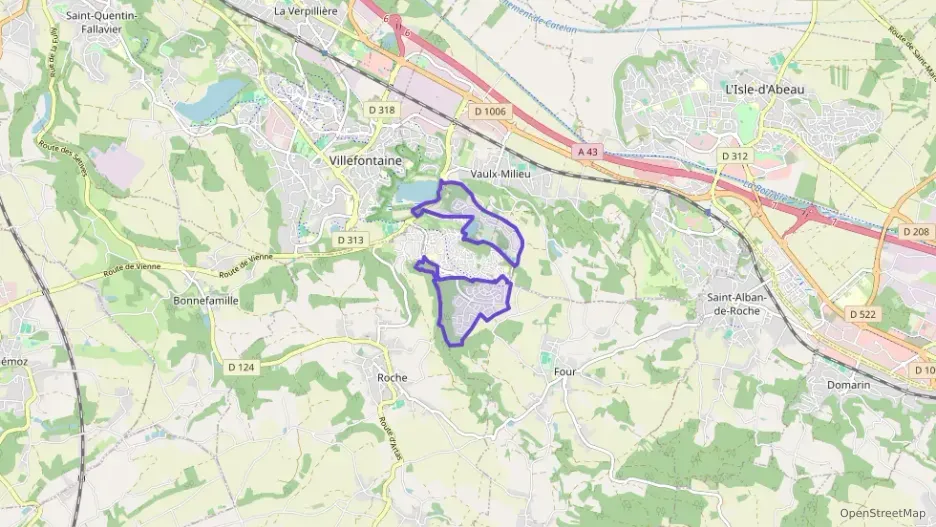 Maison 100 m² quatre pièces à vendre à Villefontaine