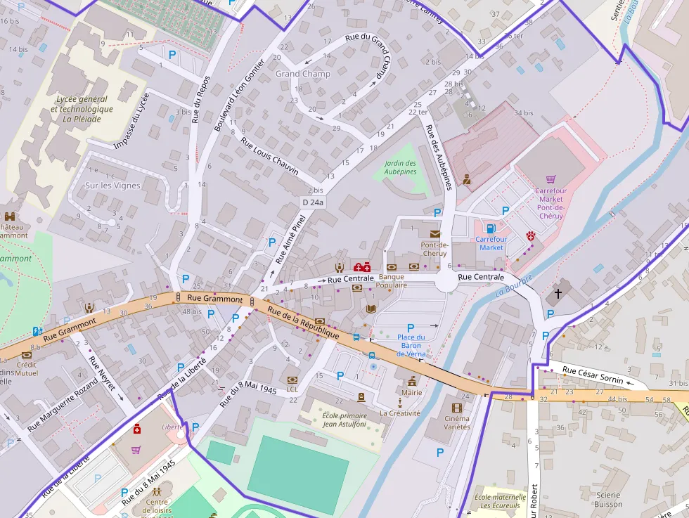 Maison 87 m² quatre pièces à vendre à Pont-de-Chéruy Maison 87 m² quatre pièces à vendre à Pont-de-Chéruy