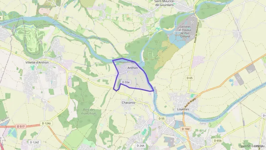 Maison 90 m² cinq pièces à vendre à Anthon