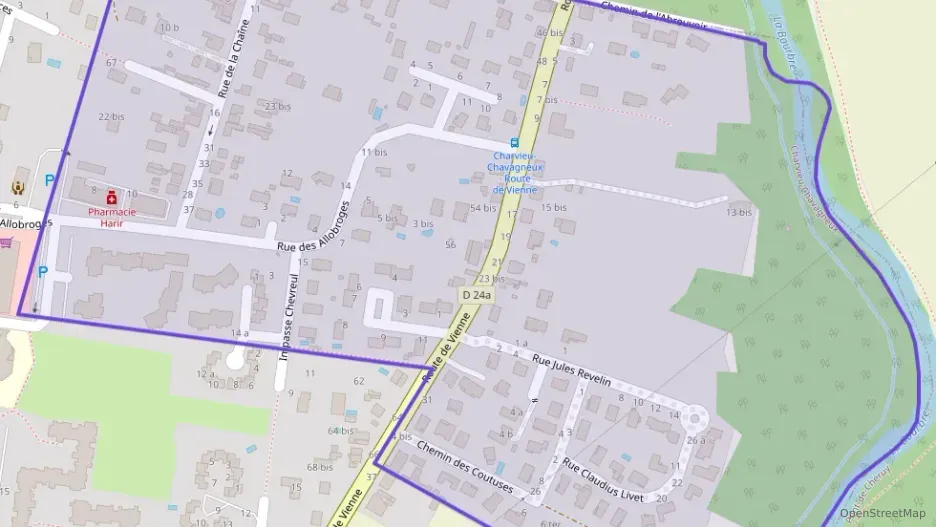 Maison 88 m² quatre pièces à vendre à Charvieu-Chavagneux