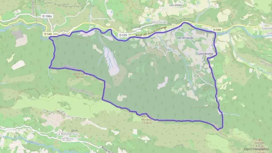 Maison 136 m² six pièces à vendre à Vercoiran