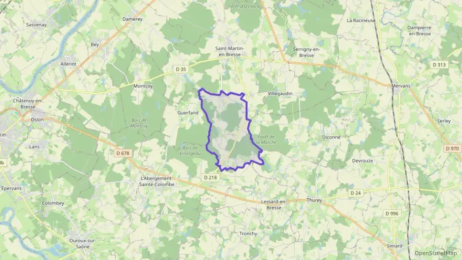 Maison 138 m² six pièces à vendre à Saint-Martin-en-Bresse