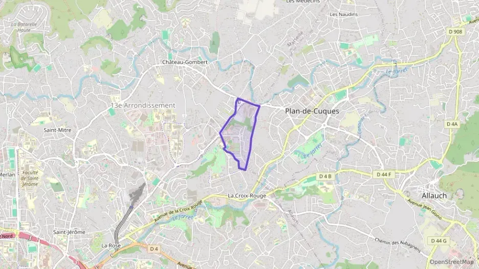 Maison 90 m² quatre pièces à vendre à Marseille 13e Arrondissement